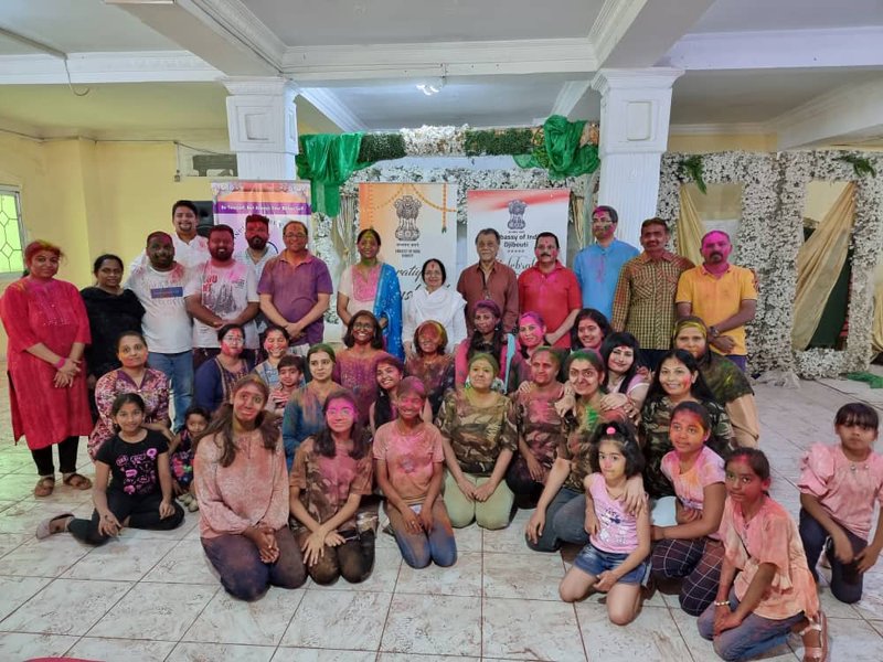Celebration of Indian Festivals in Djibouti.