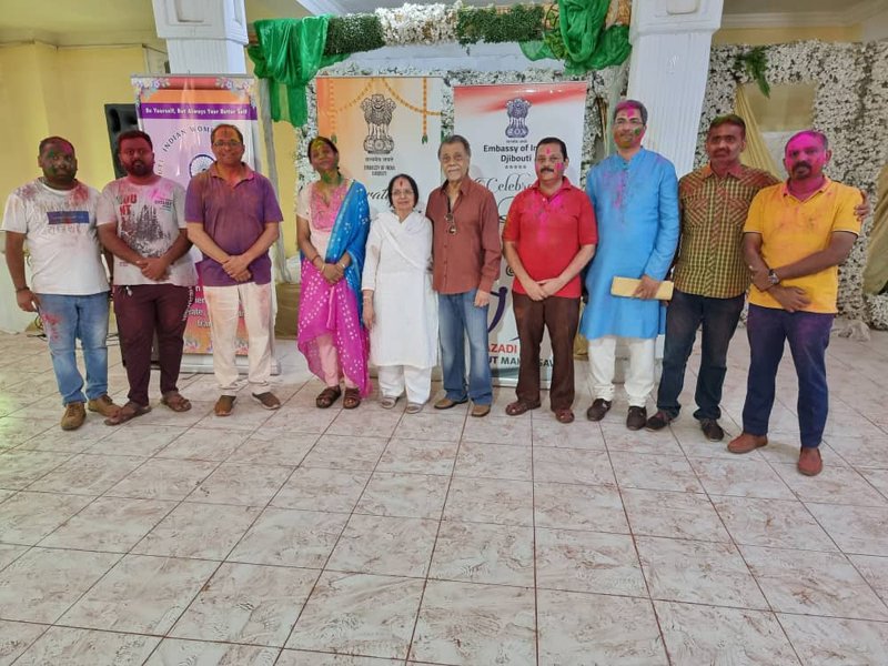 Celebration of Indian Festivals in Djibouti.