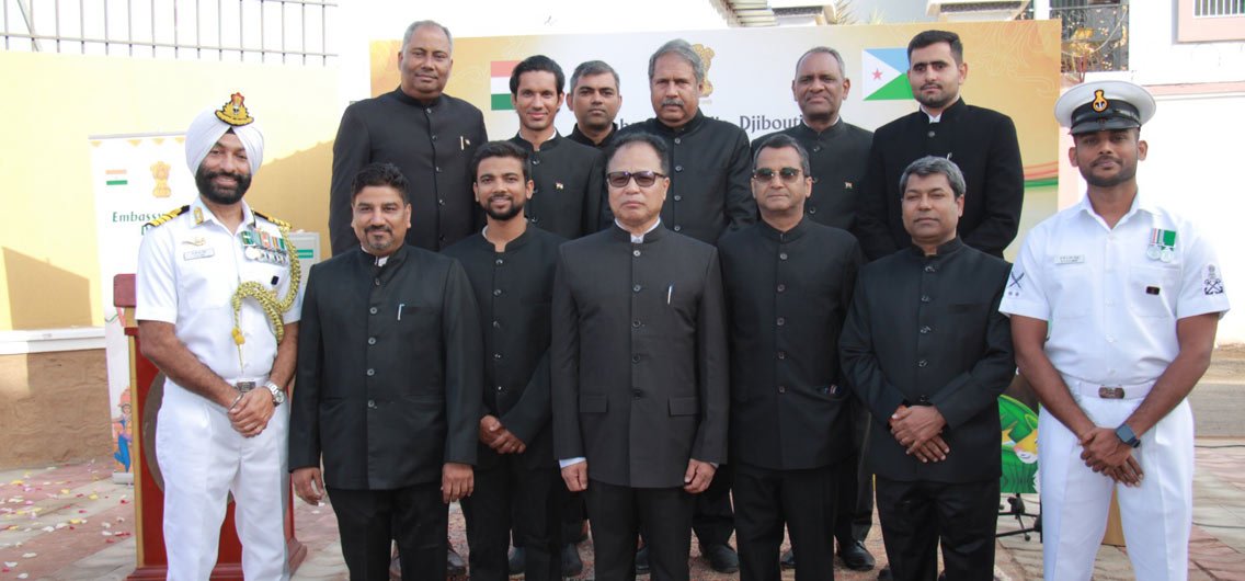 Celebration of 77th Republic Day of India.